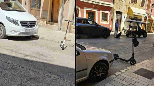 Nepropisno parkirani romobili ometaju dostavu