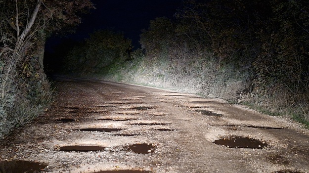 Hitna Sanacija Ceste u Španidigi