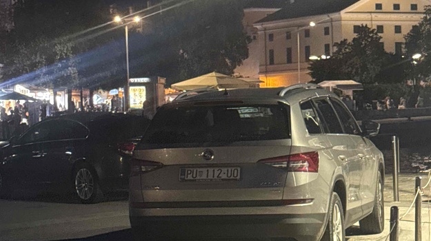 Zabrana parkiranja na lokaciji