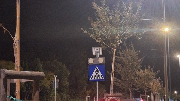 Pokvareno signalno svjetlo kod Teo bara