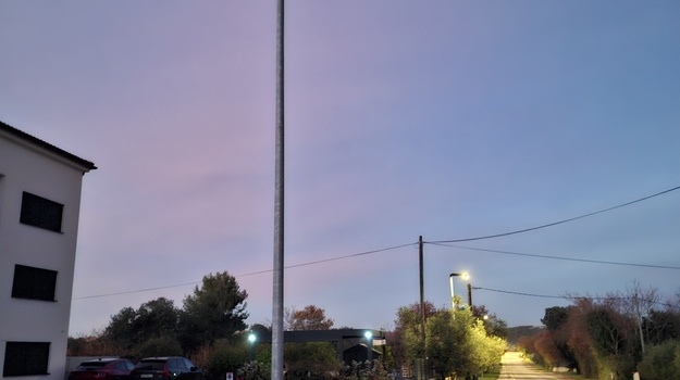 Ulična rasvjeta u kvaru.