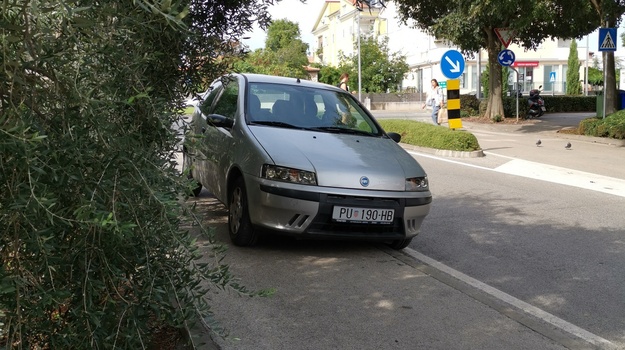 Nepropisno parkiranje u Ulici Kandlera