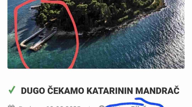 Nezadovoljstvo građana zbog pristaništa