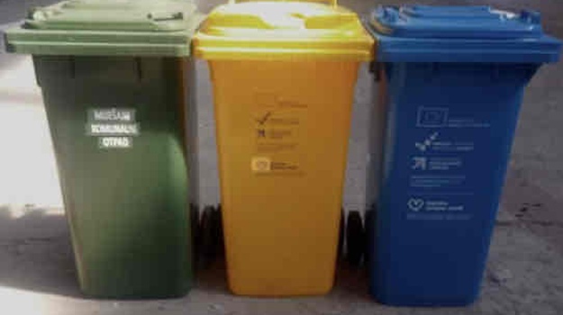 Kante za otpad u dvorištima
