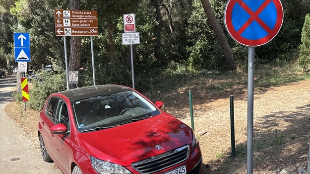 Zabranjeno parkiranje u Boriku