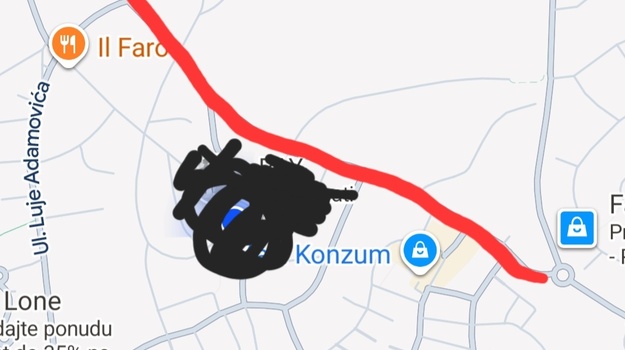 Betonski ležeći policajci kod škole