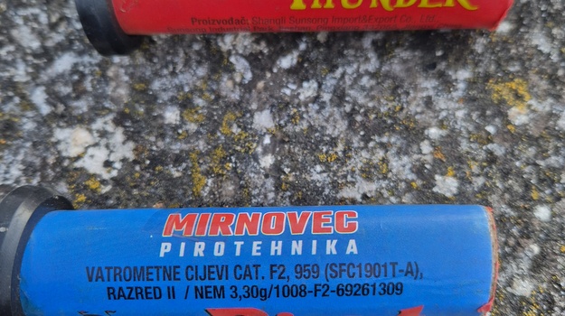 Zabranjene petarde kod gradilišta