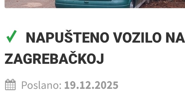 Napušteno vozilo