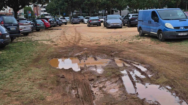 Sanacija prometnog parkirališta potrebna