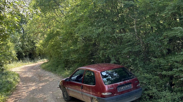 Napušten auto kod Rovinja